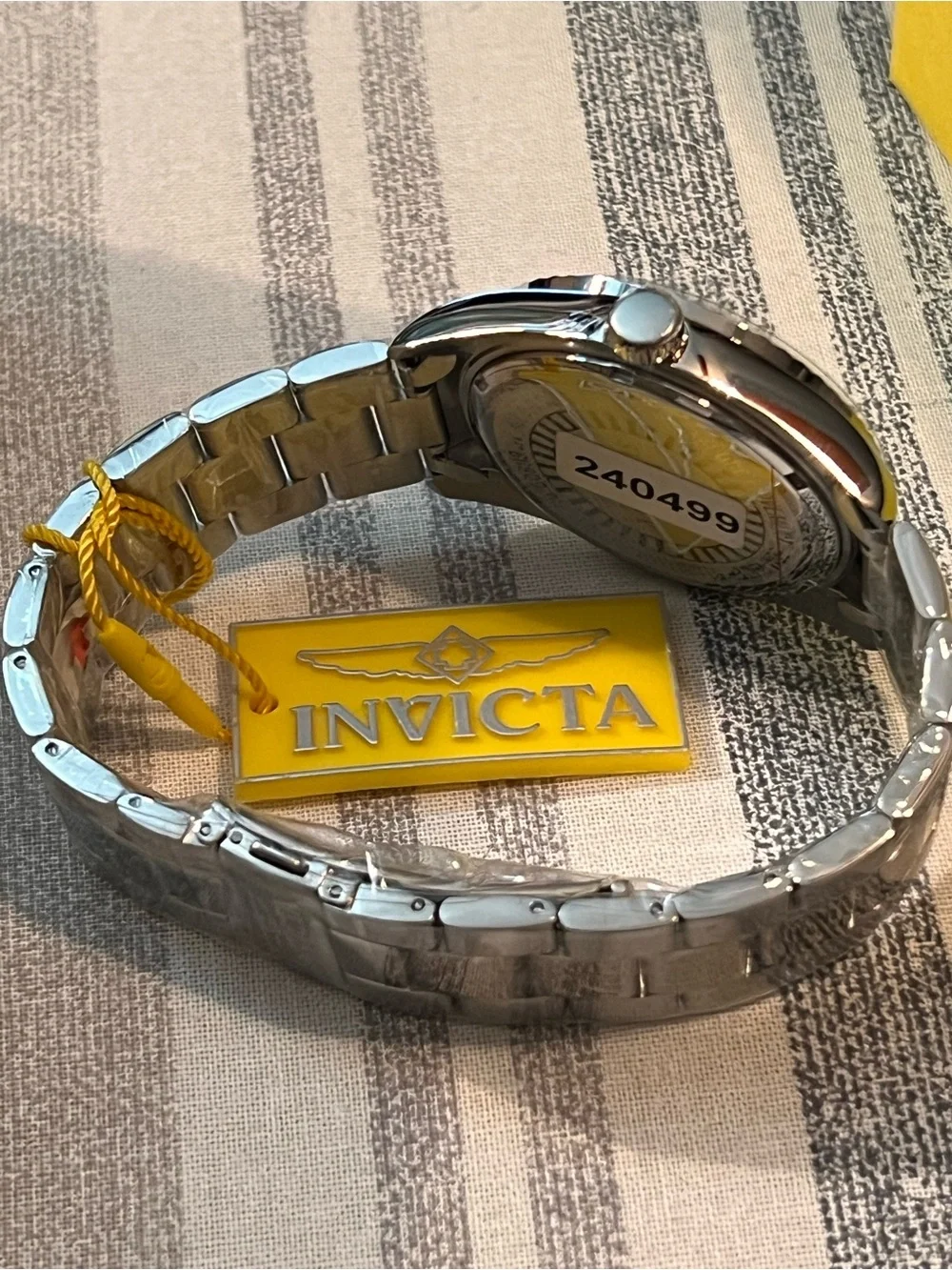 Invicta Specialty Men’s Watch 43mm Silver Dial Roman Numerals Stainless Steel